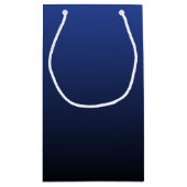 Royal Blue Ombre Klein Cadeauzakje (Achterkant)