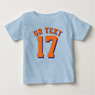 Royal Blue & Oranje Baby   sporttrui