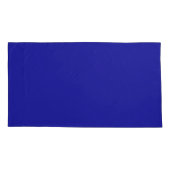 Royal Blue Pair King Size Kussen Hoesjes Kussensloop (Achterkant-Links)