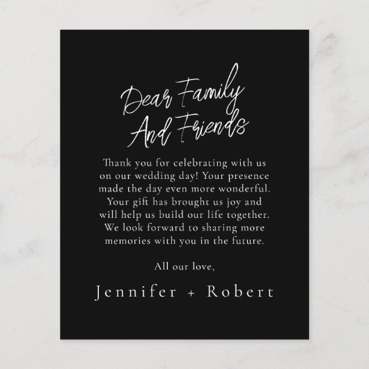 Royal Blue Photo Budget Weddenschap Flyer (Achterkant)