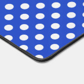 Royal Blue Pois et stries-Monogram STaylor (Coin)