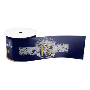 Royal Blue Quinceanera Boho Spaans Lint