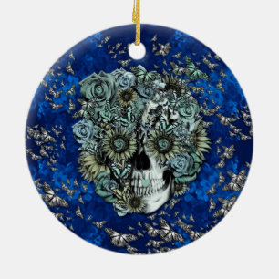 Royal blue ("royal blue") keramisch ornament