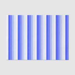 Royal blue schaduwstrepen tissuepapier
