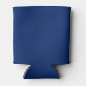 Royal Blue Solid Color Blikjeskoeler (Voorkant)