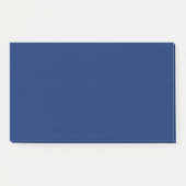 Royal Blue Solid Color Post-it® Notes (Voorkant)