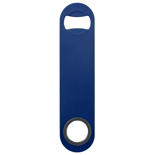 Royal Blue Solid Color Speed Flessenopener (Voorkant)