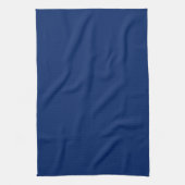 Royal Blue Solid Color Theedoek (Verticaal)