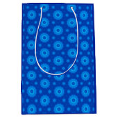 Royal Blue Star Motif - Sac cadeau (Devant)