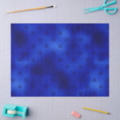 Royal Blue Star van David Hanukkah Tissue Paper Tissuepapier (Craft)