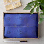 Royal Blue Star van David Hanukkah Tissue Paper Tissuepapier (Geschenk)