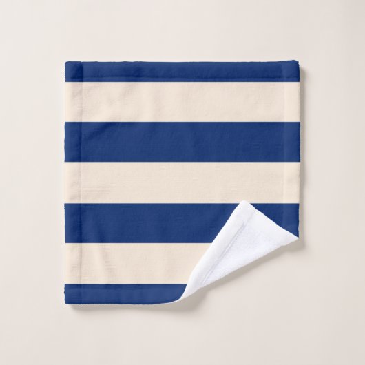 Royal Blue Stripes (Gant de toilette)