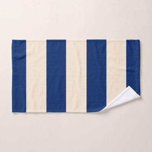 Royal Blue Stripes (Serviette à main)