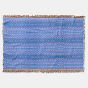 Royal Blue Throw Blanket Deken