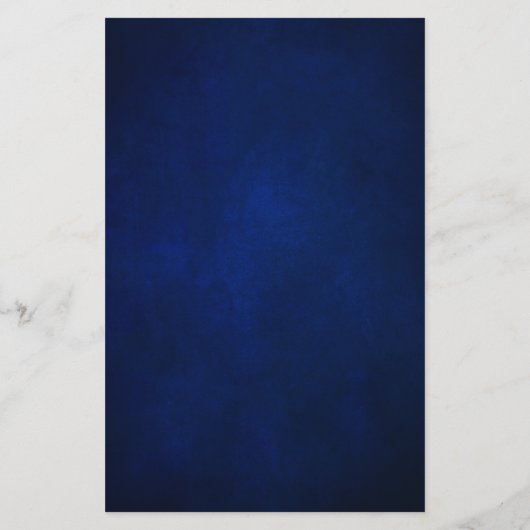 Royal Blue Yellow Gold Mariage menu (Dos)