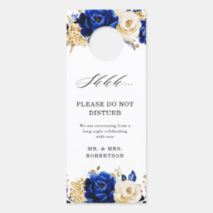 Royal Blue Yellow Gold Metallic stoort niet