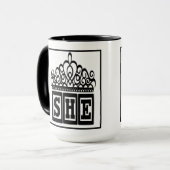 Royal Brew: Zijne Heren Majesteit Mok (Voorkant links)