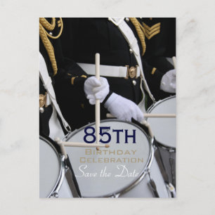 Royal British Band 85ste verjaardag Aankondigingskaart