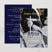 Royal British Band 85th Birthday Celebration Kaart (Voorkant / Achterkant)