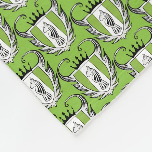 Royal Bull Terrier Fleece Deken (Hoek)