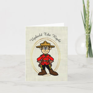Royal Canadian Mounted Police Day Kaart