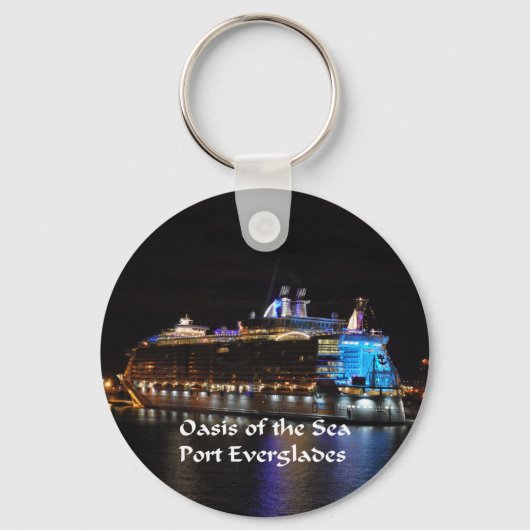Royal Caribbean Oasis of the Zeeen Sleutelhanger (Voorkant)