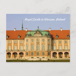 Royal Castle in Warschau Briefkaart