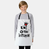 Royal Chef Schort: Koning van de Keuken Schort (Gedragen)