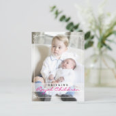 Royal Children - George & Charlotte Briefkaart (Staand voorkant)