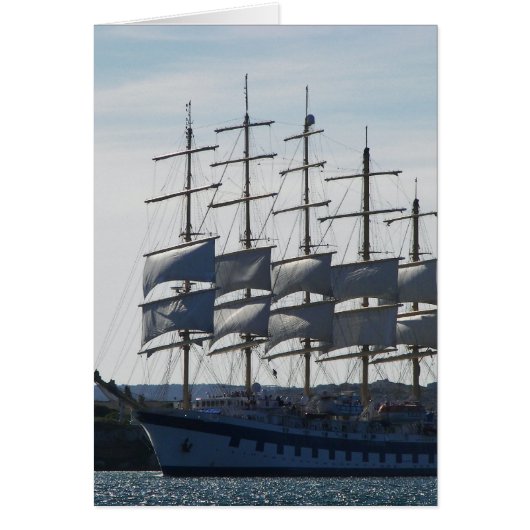 Royal Clipper à la voile (Devant)