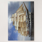 Royal Clipper Five, volledig geregigreerd all-schi Legpuzzel (Verticaal)