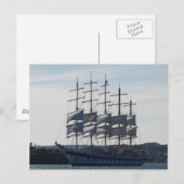 Royal Clipper Sous Voile Carte Postale (Devant / Derrière)