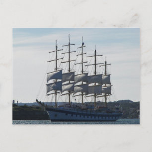 Royal Clipper under Sail Briefkaart