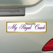 Royal Coach Bumpersticker (Op auto)