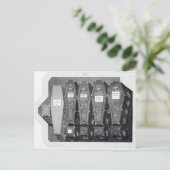 Royal Coffins in Westminster Abbey Briefkaart (Staand voorkant)