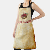 Royal Cooking All-Over Print Schort. Schort (Insitu)