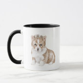 Royal Corgi Coffee Mok (Links)