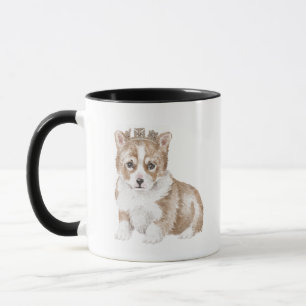 Royal Corgi Coffee Mok