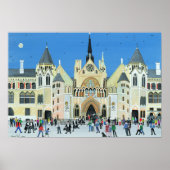 Royal Courts of Justice London 1994 Poster (Voorkant)
