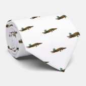 Royal Croc - Jewel Alligator Stropdas (Opgerold)