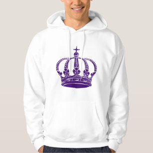Royal Crown 02 - Deep Paars Hoodie