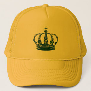 Royal Crown 02 - Donkergroen Trucker Pet