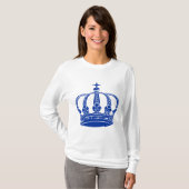 Royal Crown 02 - marine T-shirt (Voorkant volledig)