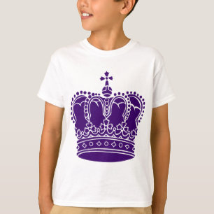 Royal Crown - Deep Paars T-shirt