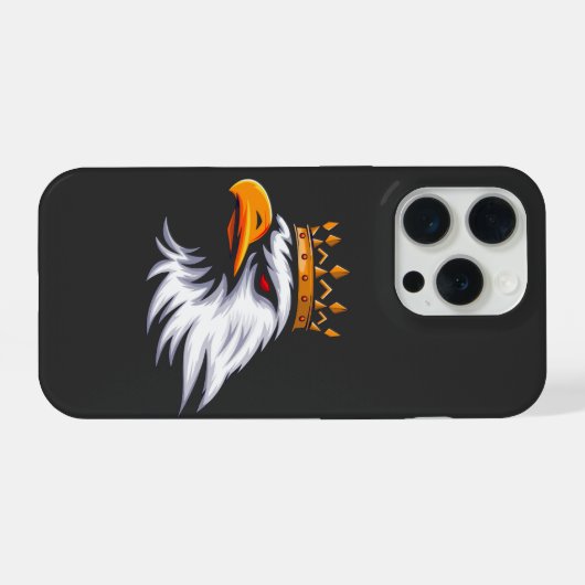 Royal Crown Eagle iPhone 15 Case (Verso Horizontal)