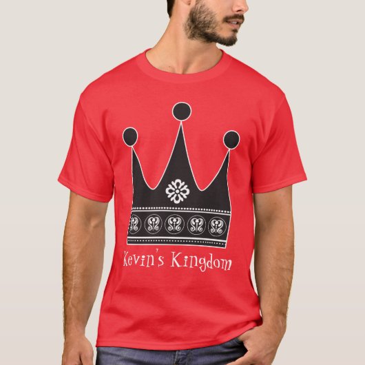 Royal Crown for Your Kingdom Funny Custom T-shirt (Voorkant)