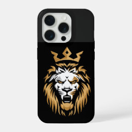 Royal Crown Lion iPhone 15 Pro Max Case Hoesje