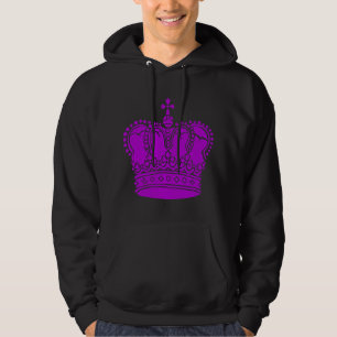 Royal Crown - Paars Hoodie