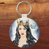 Royal Crown, Queen Forever Sleutelhanger (Voorkant)
