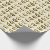 Royal Crowns of Gold Cadeaupapier (Hoek)